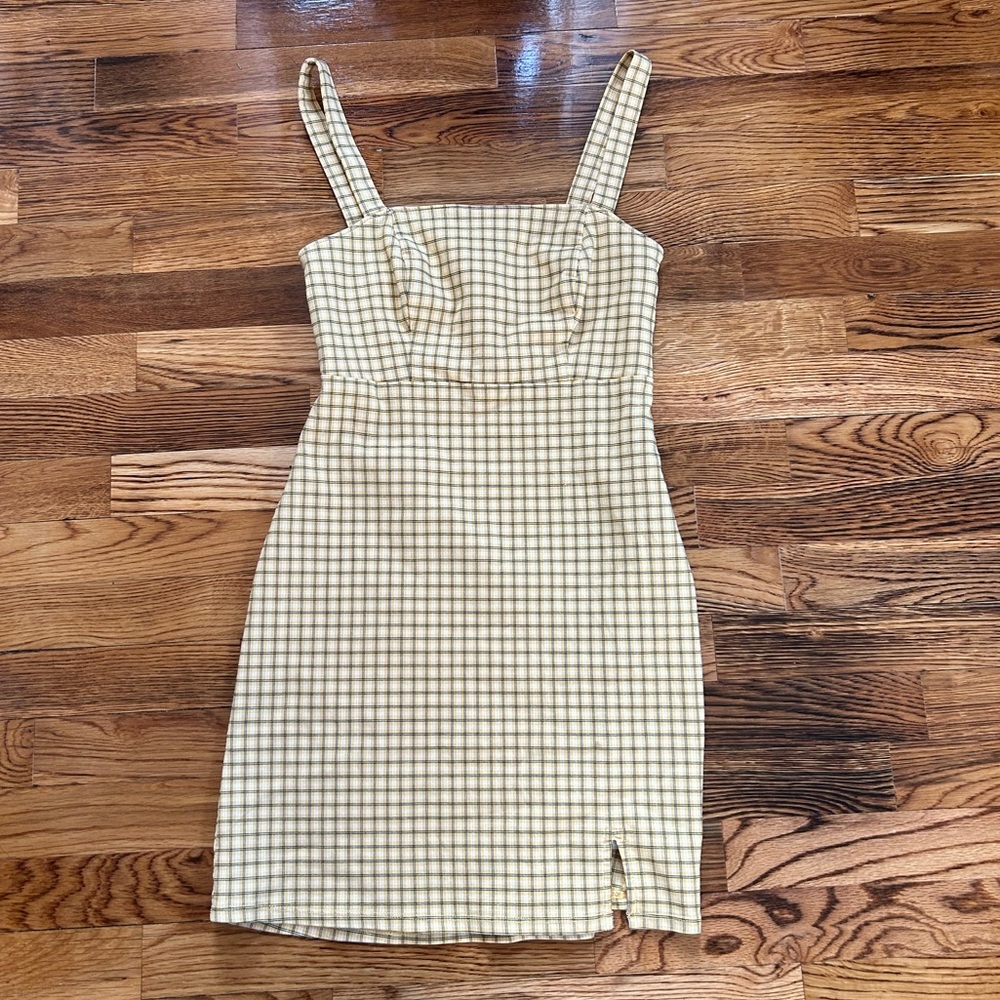 Hollister Structured Split Front Mini Dress | Size XS